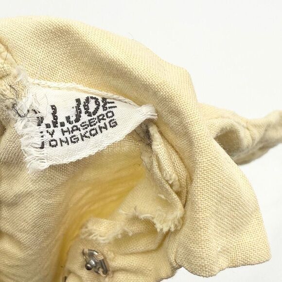 Vintage GI Joe Tan Shirt Button Up Hidden Treasure Hasbro Accessory for 12” Doll - Picture 4 of 4